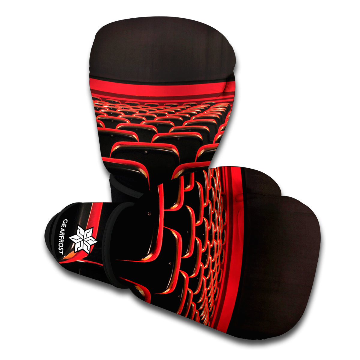 Theatre Stage Print Boxing Gloves
