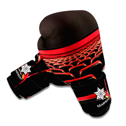 Theatre Stage Print Boxing Gloves