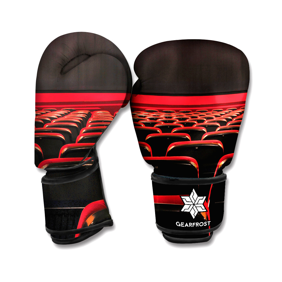 Theatre Stage Print Boxing Gloves