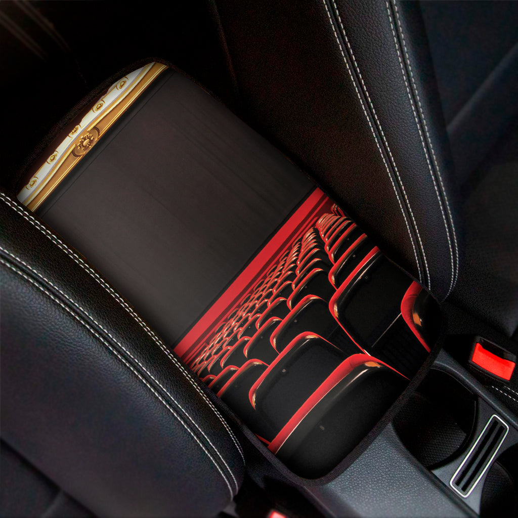 Theatre Stage Print Car Center Console Cover