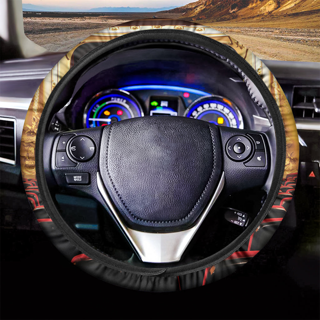 Theatre Stage Print Car Steering Wheel Cover
