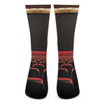 Theatre Stage Print Crew Socks