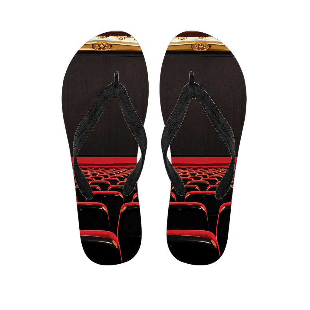 Theatre Stage Print Flip Flops