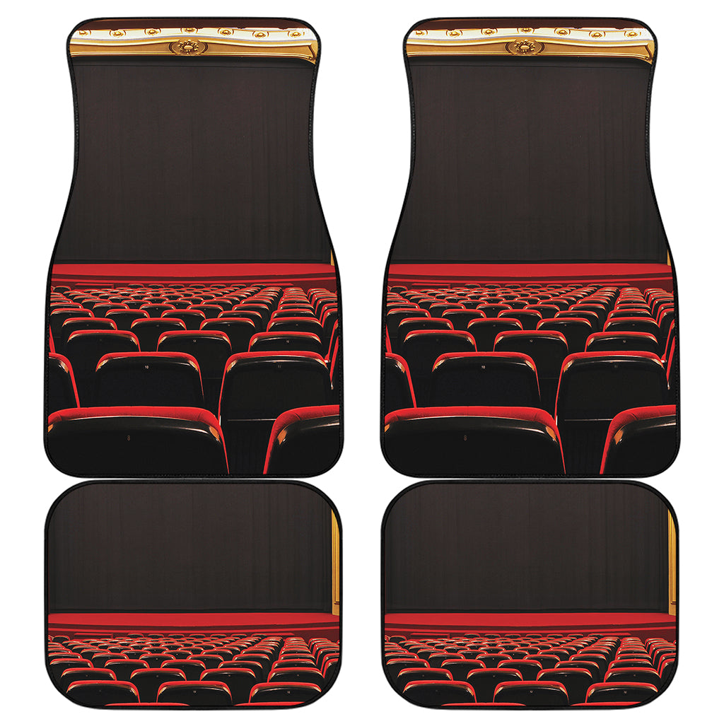 Theatre Stage Print Front and Back Car Floor Mats