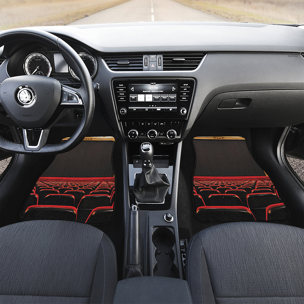 Theatre Stage Print Front and Back Car Floor Mats
