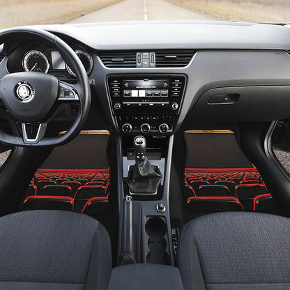 Theatre Stage Print Front and Back Car Floor Mats