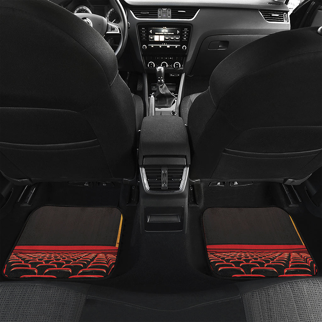 Theatre Stage Print Front and Back Car Floor Mats