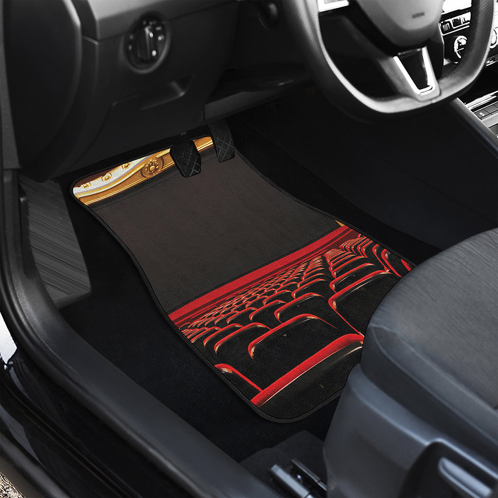 Theatre Stage Print Front and Back Car Floor Mats
