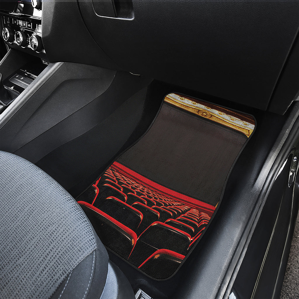 Theatre Stage Print Front and Back Car Floor Mats