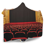 Theatre Stage Print Hooded Blanket