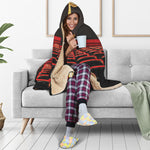 Theatre Stage Print Hooded Blanket
