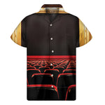 Theatre Stage Print Men's Short Sleeve Shirt