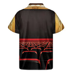 Theatre Stage Print Men's Short Sleeve Shirt