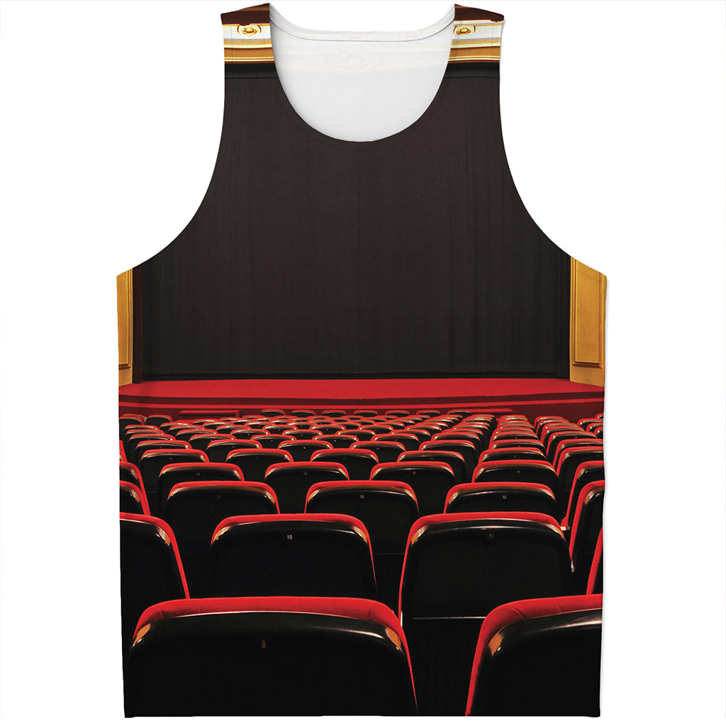Theatre Stage Print Men's Tank Top