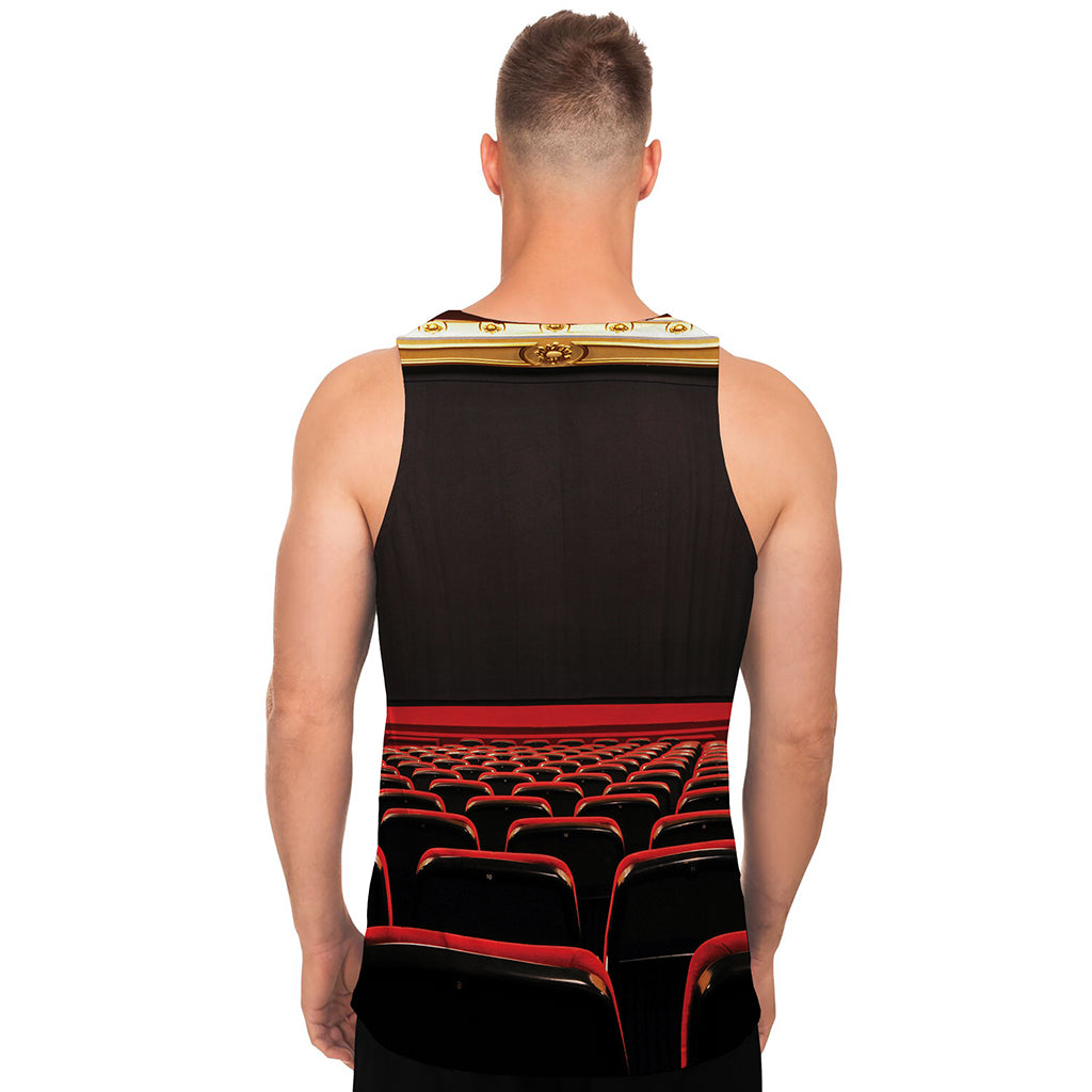 Theatre Stage Print Men's Tank Top