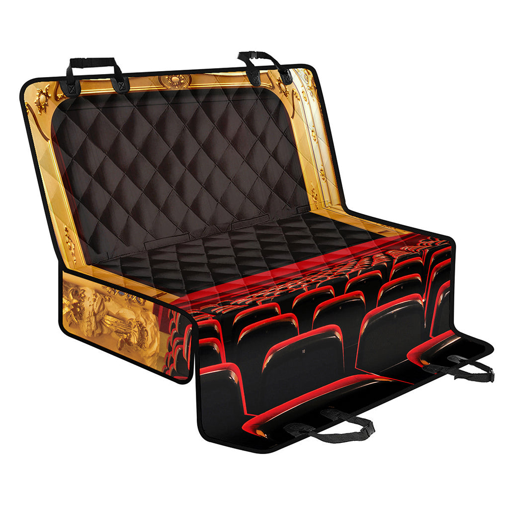Theatre Stage Print Pet Car Back Seat Cover