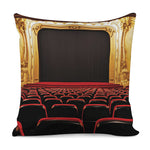 Theatre Stage Print Pillow Cover