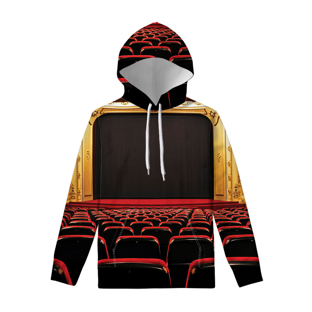 Theatre Stage Print Pullover Hoodie