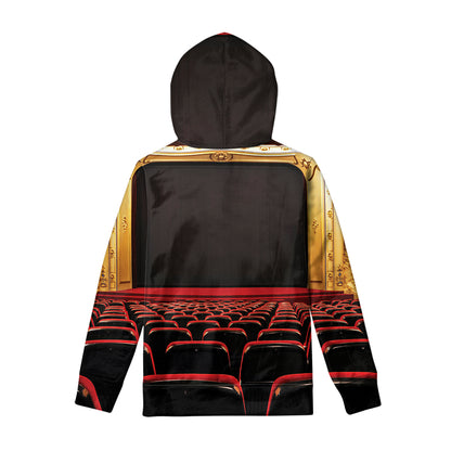 Theatre Stage Print Pullover Hoodie