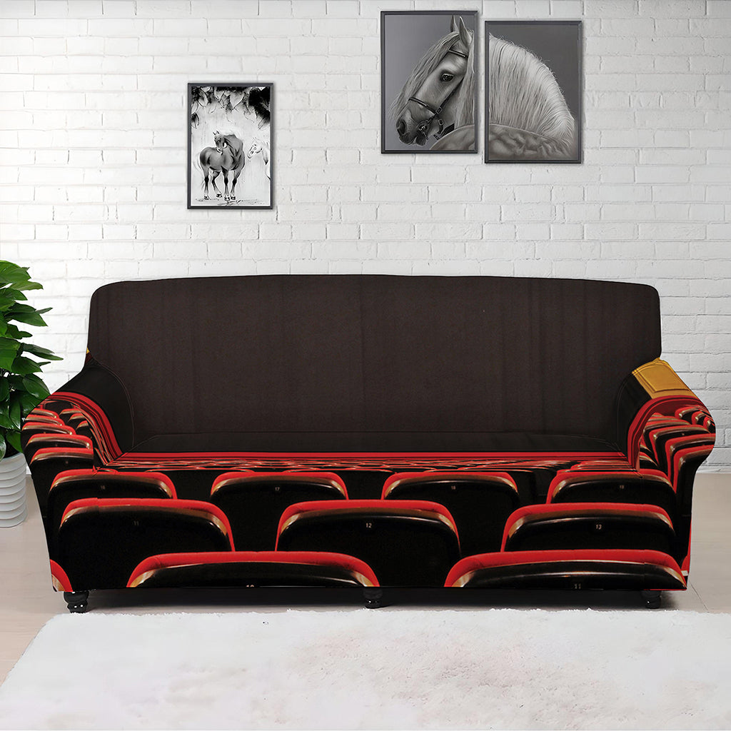 Theatre Stage Print Sofa Cover