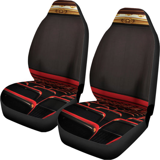 Theatre Stage Print Universal Fit Car Seat Covers