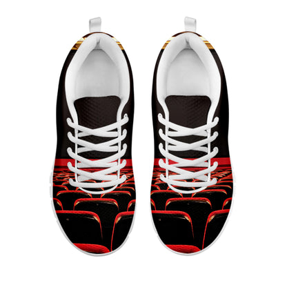 Theatre Stage Print White Sneakers