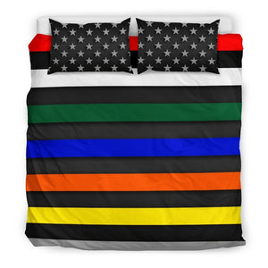Thin All Lines Duvet Cover Bedding Set GearFrost