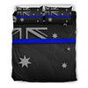 Thin Blue Line Australia Duvet Cover Bedding Set GearFrost