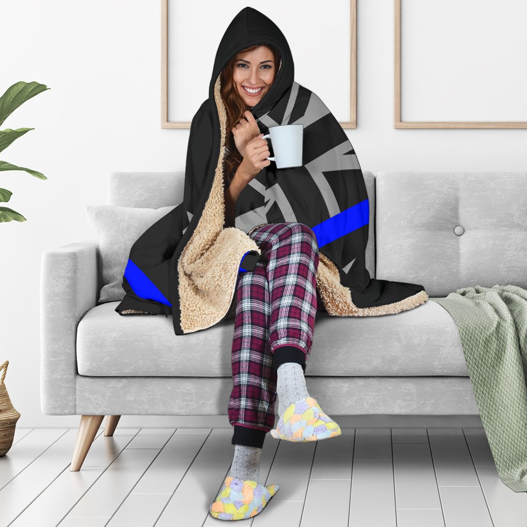 Thin Blue Line Australia Hooded Blanket GearFrost