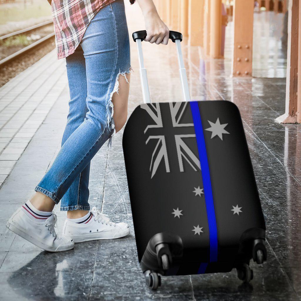 Thin Blue Line Australia Luggage Cover GearFrost