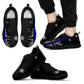 Thin Blue Line Australia Black Running Shoes