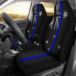 Thin Blue Line Australia Universal Fit Car Seat Covers GearFrost