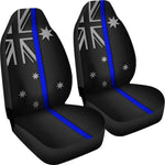 Thin Blue Line Australia Universal Fit Car Seat Covers GearFrost