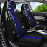 Thin Blue Line Australia Universal Fit Car Seat Covers GearFrost