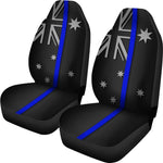 Thin Blue Line Australia Universal Fit Car Seat Covers GearFrost