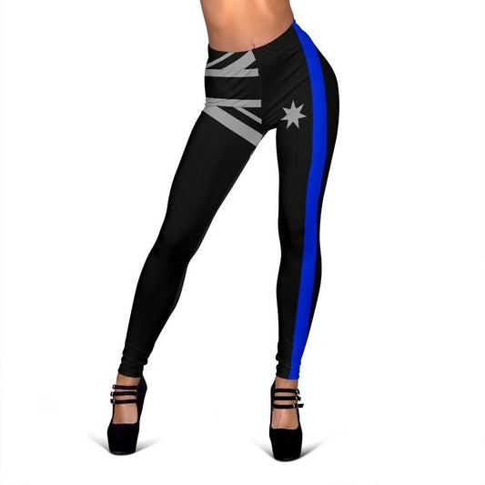 Thin Blue Line Australia Women's Leggings GearFrost