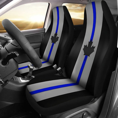 Thin Blue Line Canada Universal Fit Car Seat Covers GearFrost