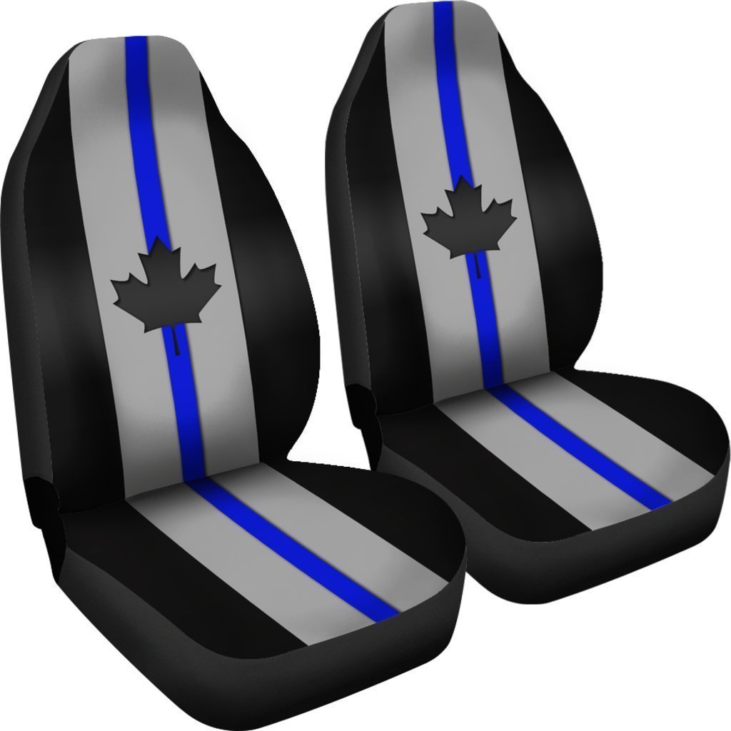 Thin Blue Line Canada Universal Fit Car Seat Covers GearFrost