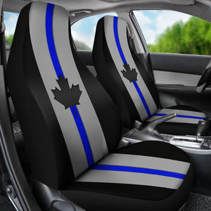 Thin Blue Line Canada Universal Fit Car Seat Covers GearFrost