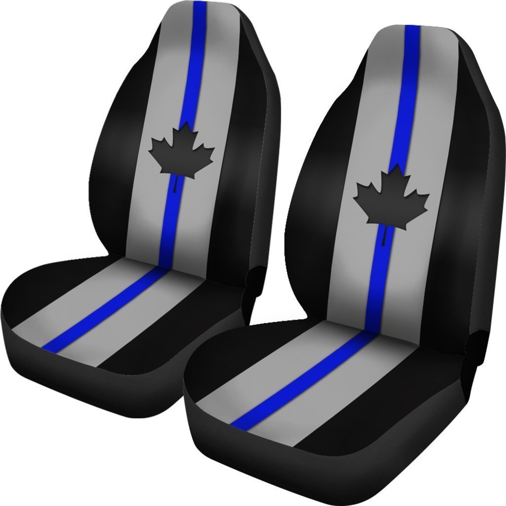 Thin Blue Line Canada Universal Fit Car Seat Covers GearFrost