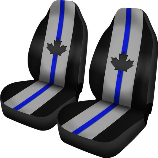 Thin Blue Line Canada Universal Fit Car Seat Covers GearFrost