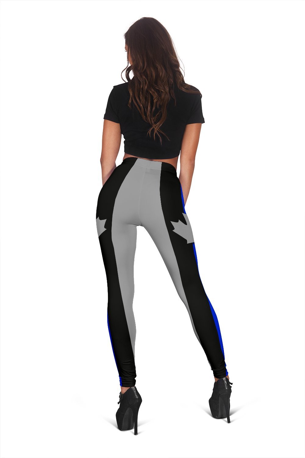 Thin Blue Line Canada Women's Leggings GearFrost