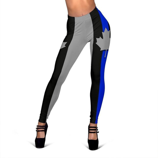 Thin Blue Line Canada Women's Leggings GearFrost