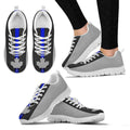 Thin Blue Line Canada White Running Shoes