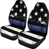 Thin Blue Line Law Enforcement Universal Fit Car Seat Covers GearFrost