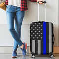 Thin Blue Line Luggage Cover