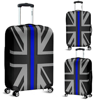 Thin Blue Line Union Jack Luggage Cover GearFrost
