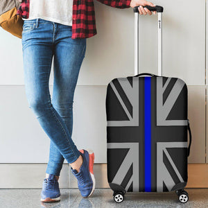 Thin Blue Line Union Jack Luggage Cover GearFrost