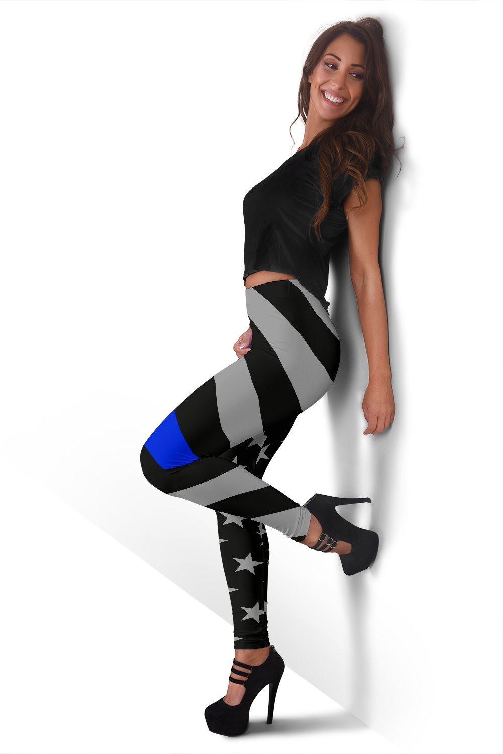 Thin Blue Line Women's Leggings GearFrost
