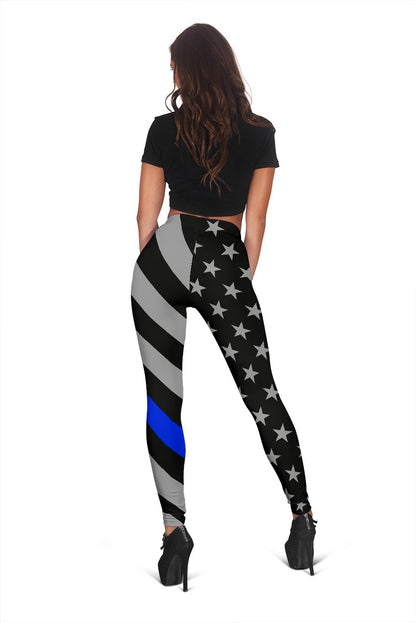 Thin Blue Line Women's Leggings GearFrost